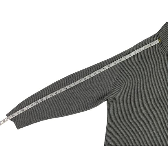 1-27 ERMENEGILDO ZENGA Men's Sweater Henley Gray 100% Cashmere XXL/56 - Picture 15 of 15